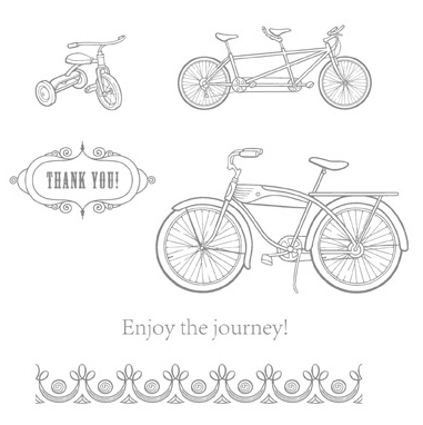 Stampin Up PEdaling Past